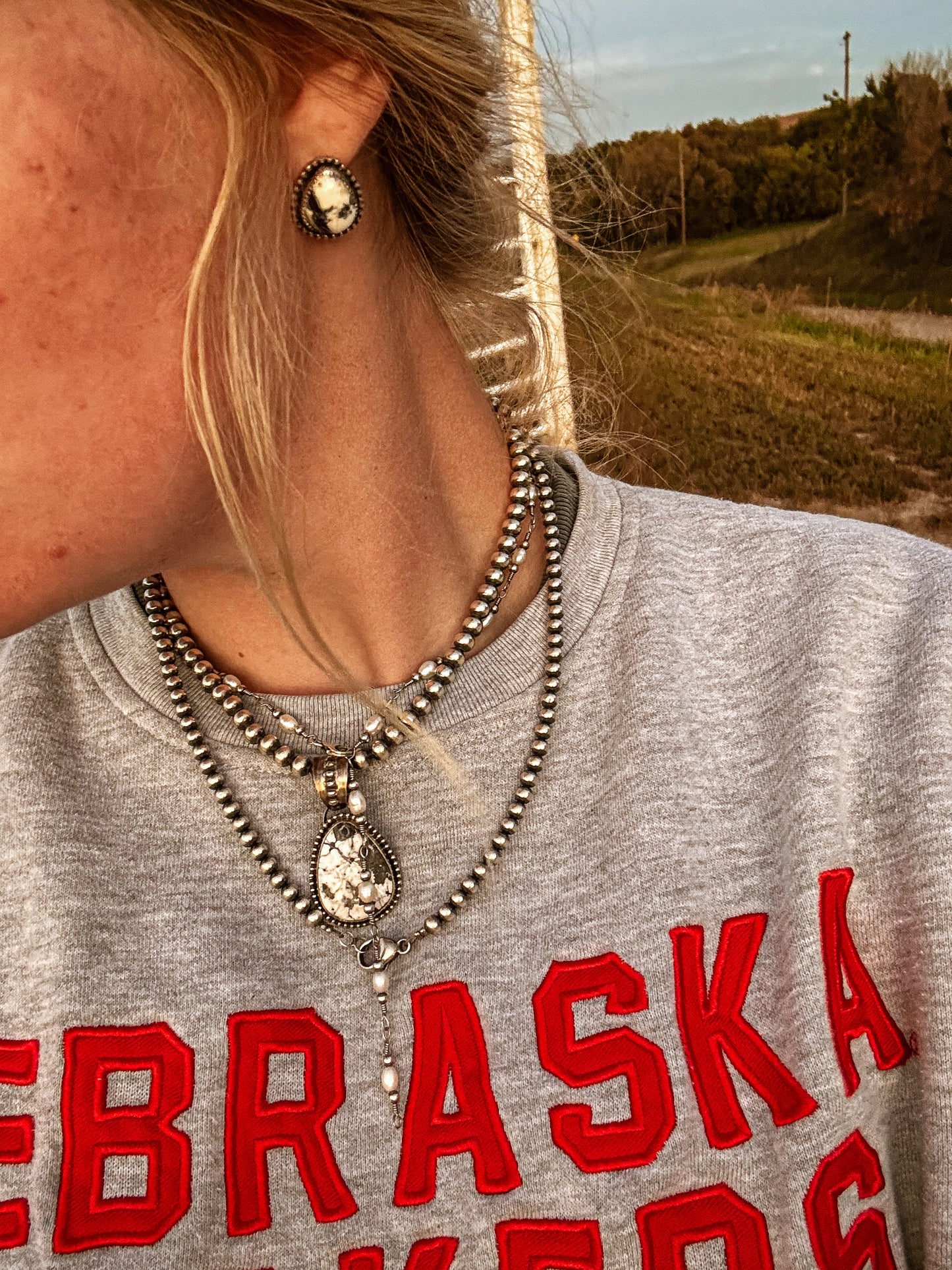 White Buffalo Pendent