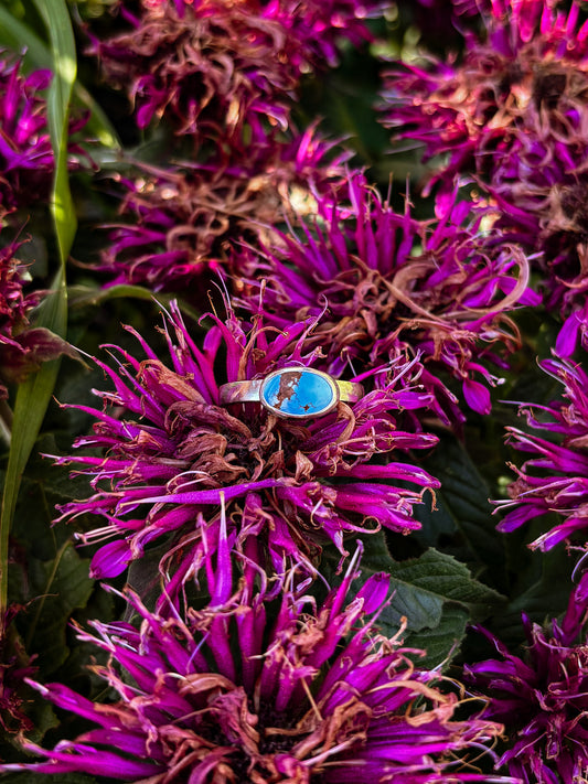 Golden Hill Landscape Ring Size~9.5