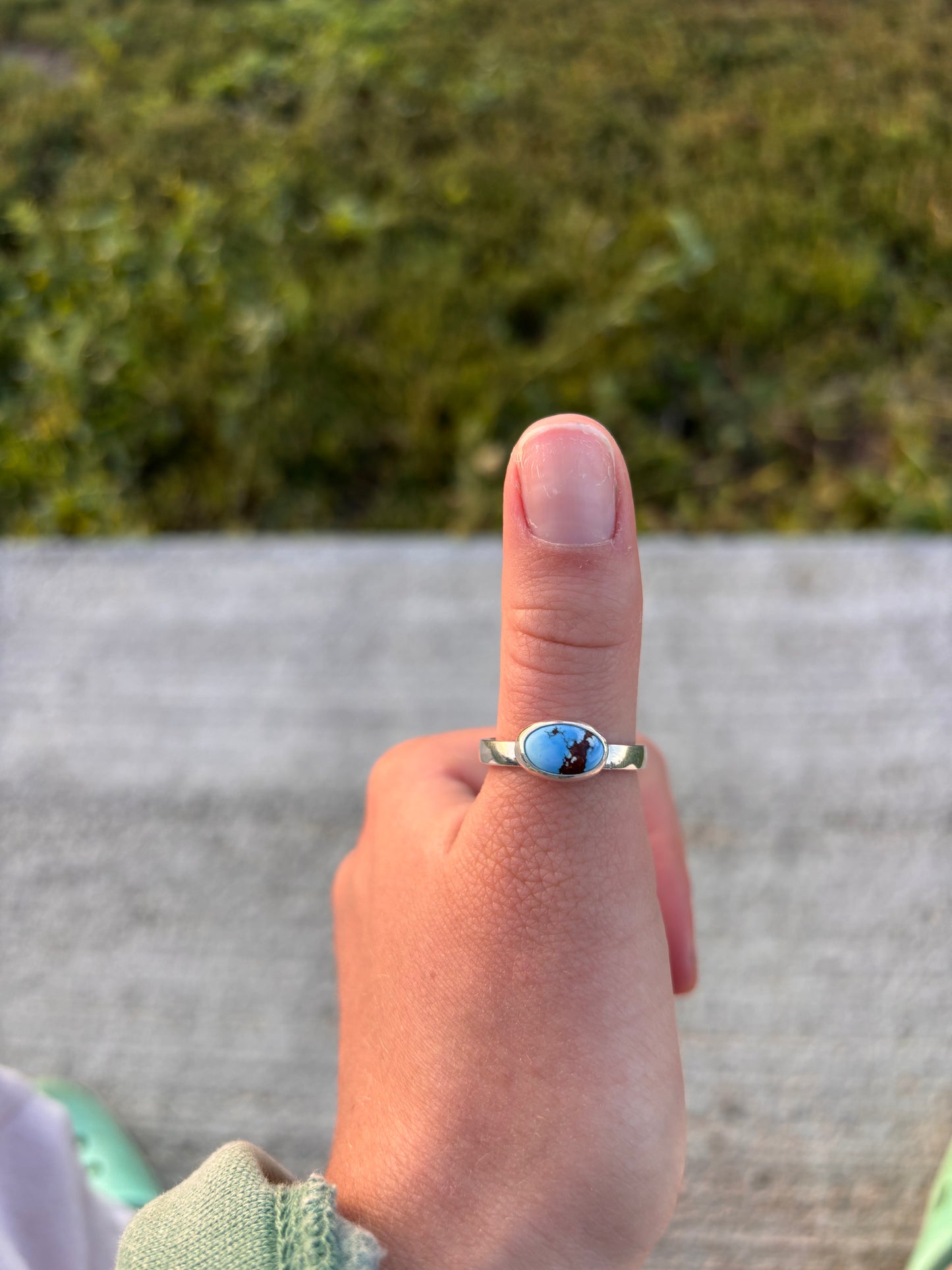 Golden Hill Landscape Ring Size~9.5