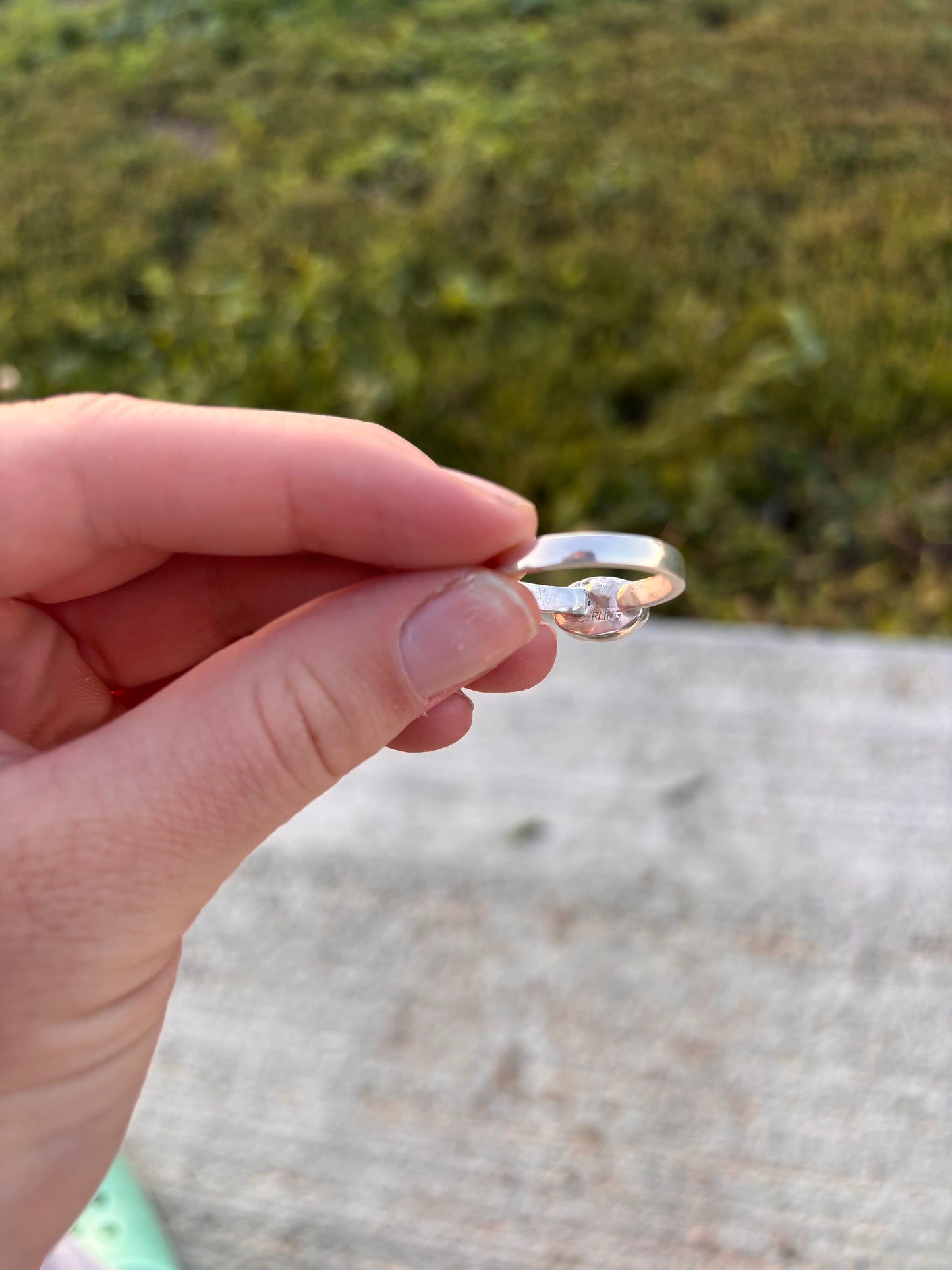 Golden Hill Landscape Ring Size~9.5