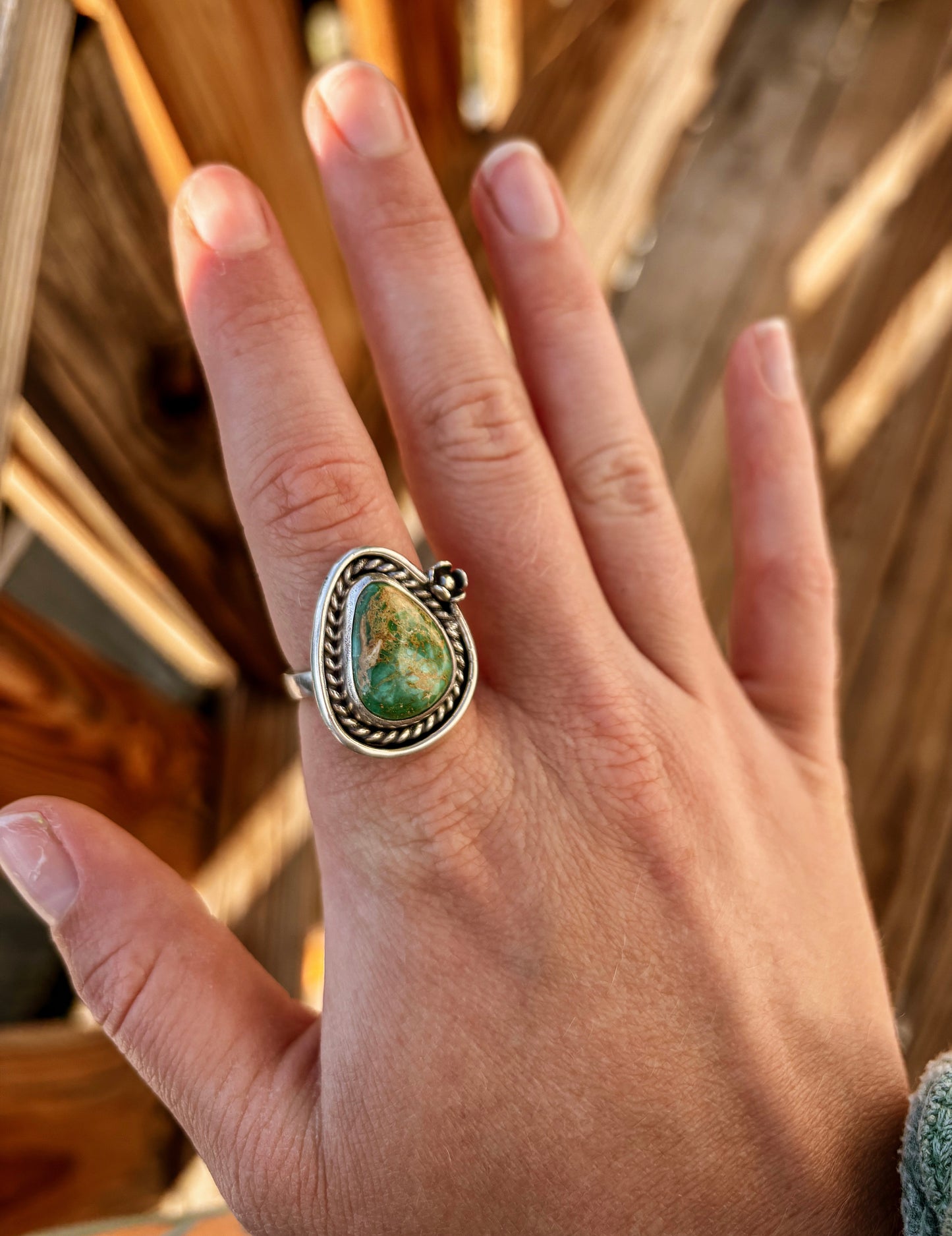 Emerald Valley Ring Size~8