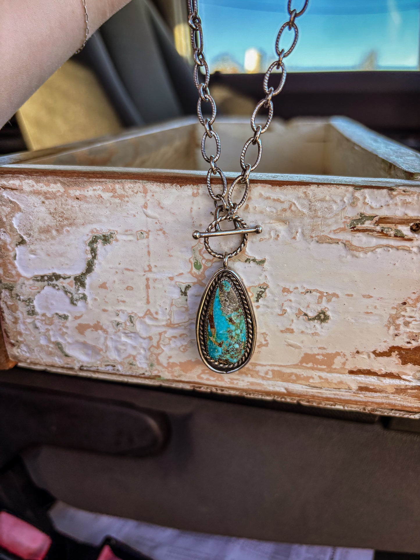 Sierra Nevada toggle necklace