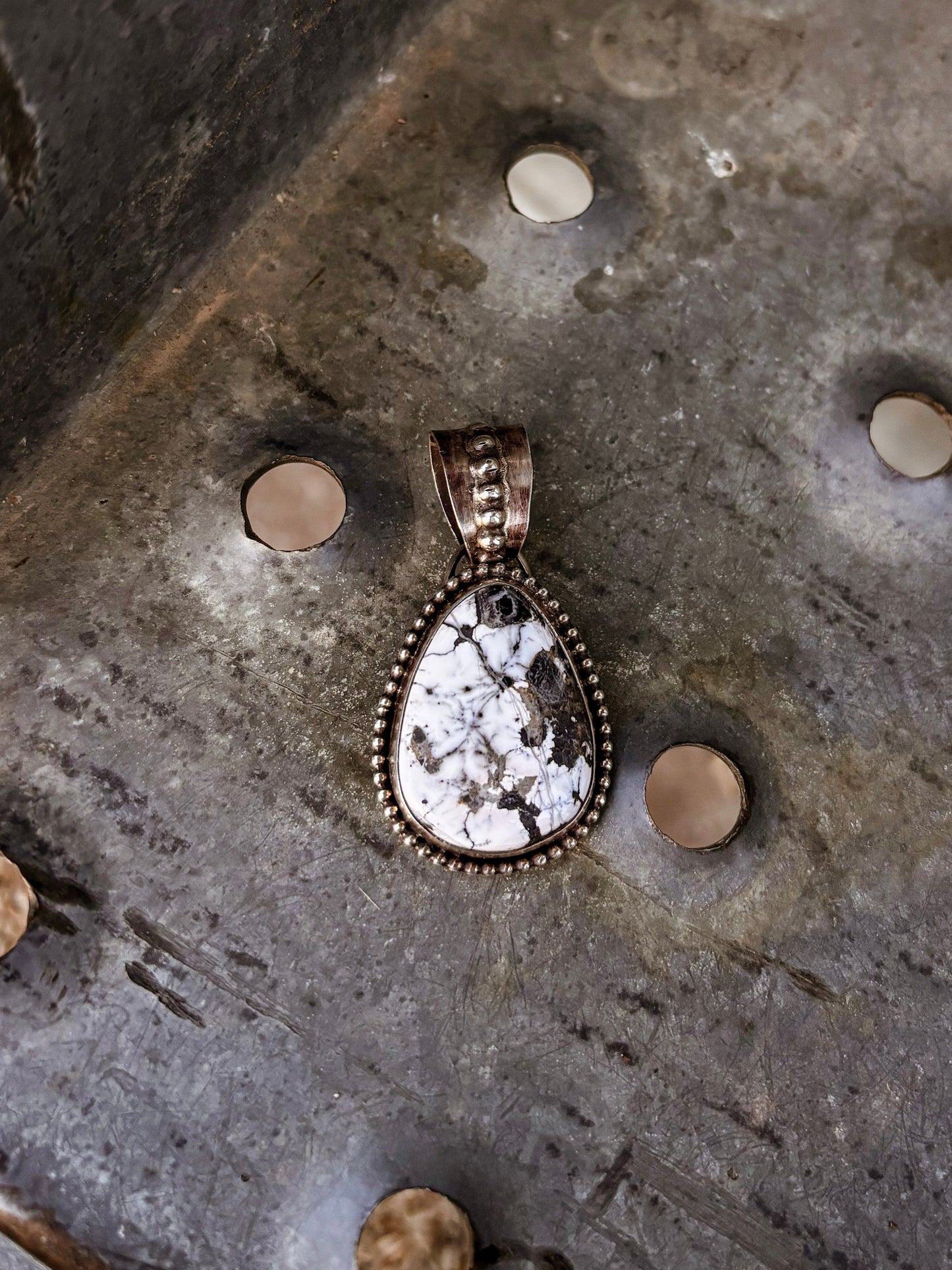 White Buffalo Pendent
