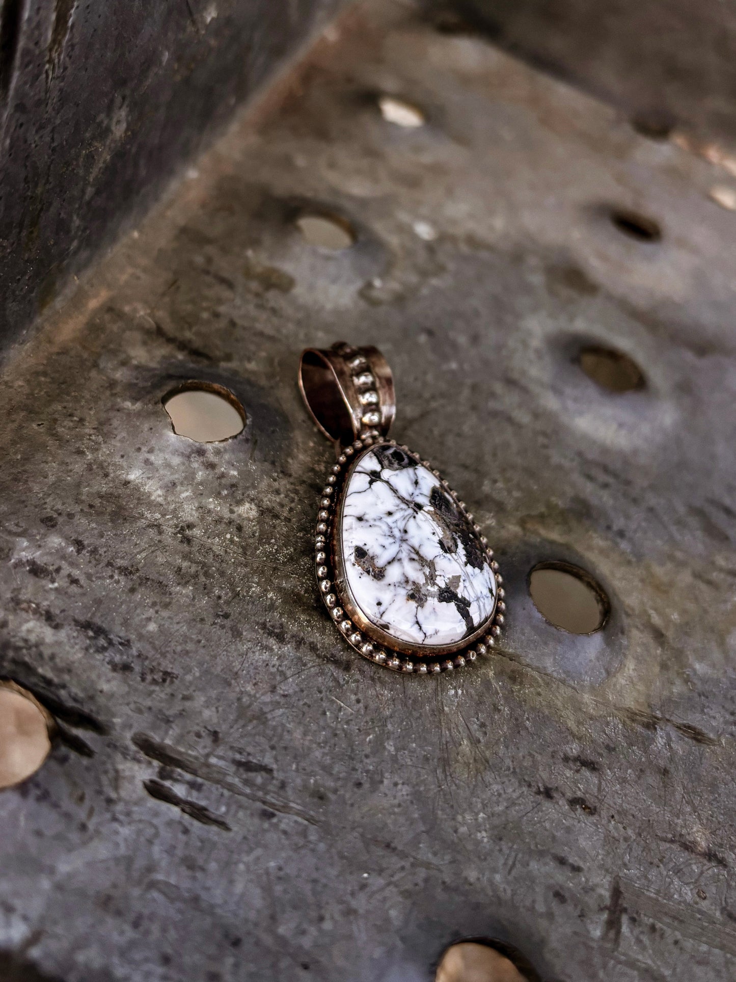 White Buffalo Pendent