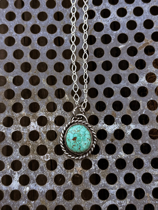 Turquoise Rope Necklace