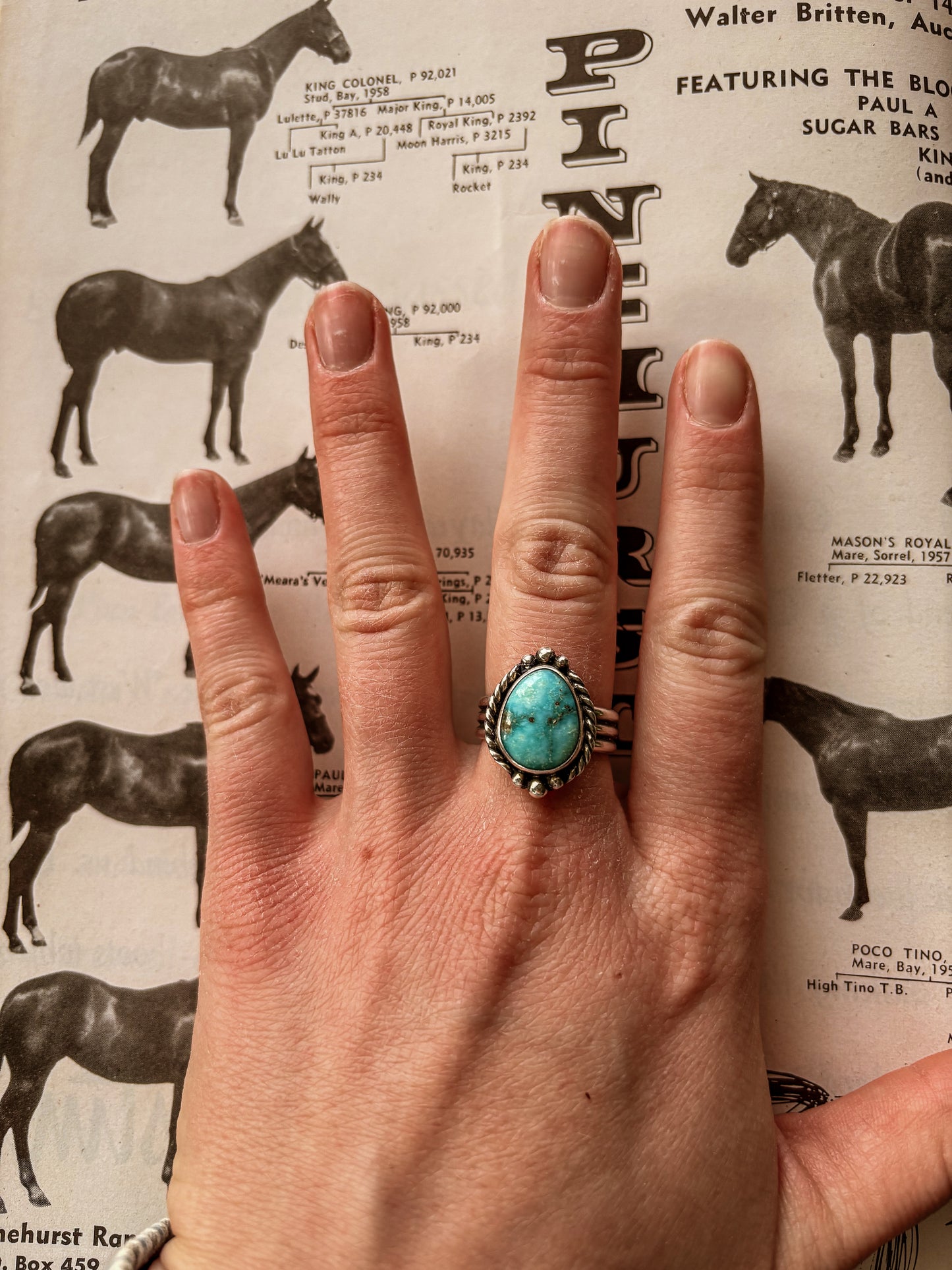 Sonoran Gold Ring Size~8.5