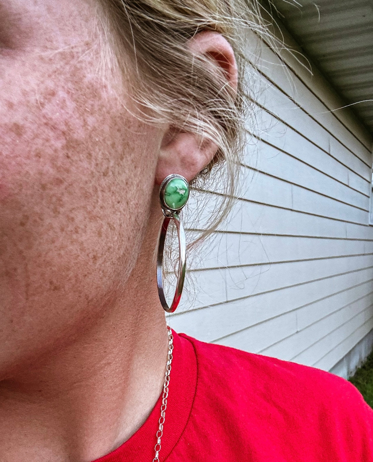 Sonoran hoop earrings
