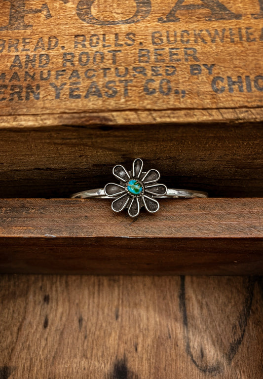 Emerald Valley Flower Cuff